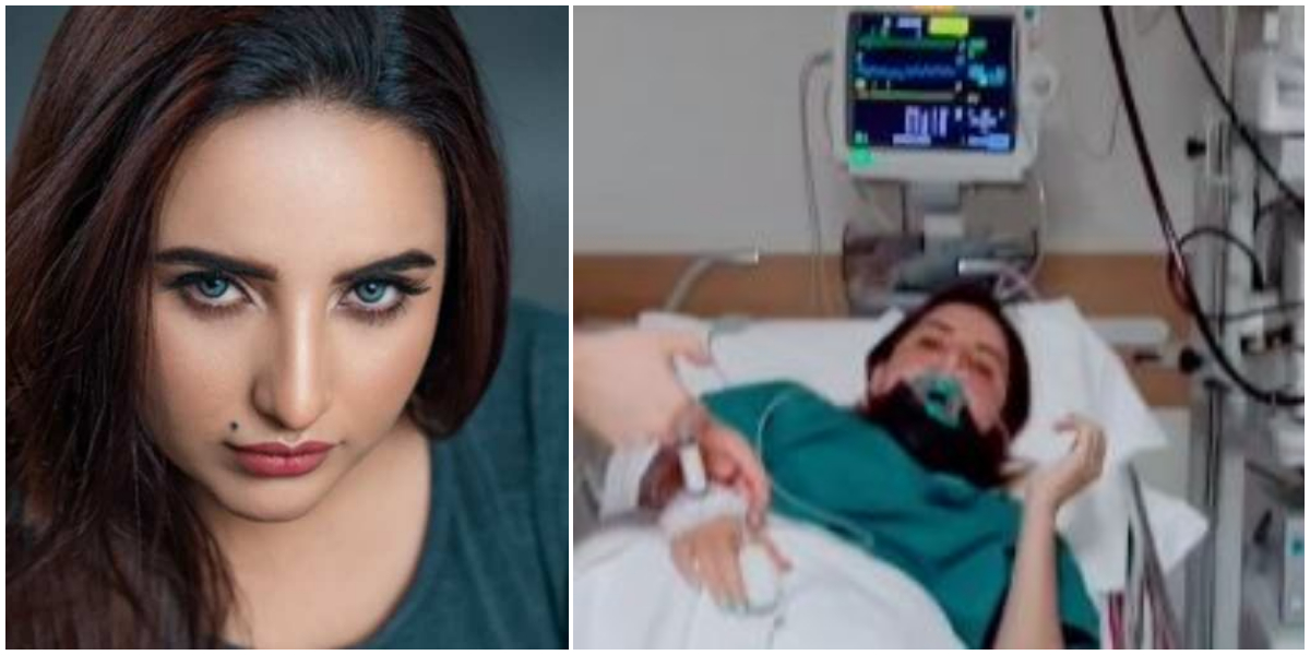 Hareem Shah posts video from hospital bed; here is what happened