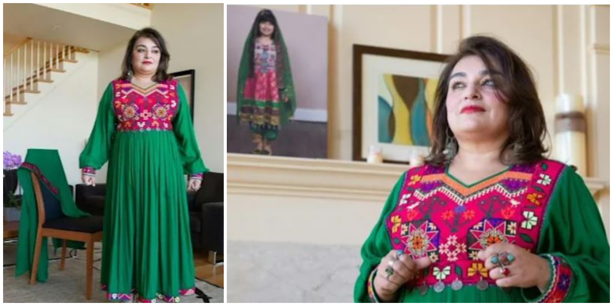 Social media campaign highlights colorful Afghan clothing to protest Taliban dress code