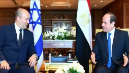 Bennett meets Sisi on first Egypt trip by Israeli PM in decade