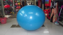 Guinness World Record: A man bounces more than 10 miles on a ball