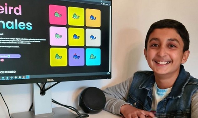 12 year old youngster earns £250,000 by selling a number of whale emojis