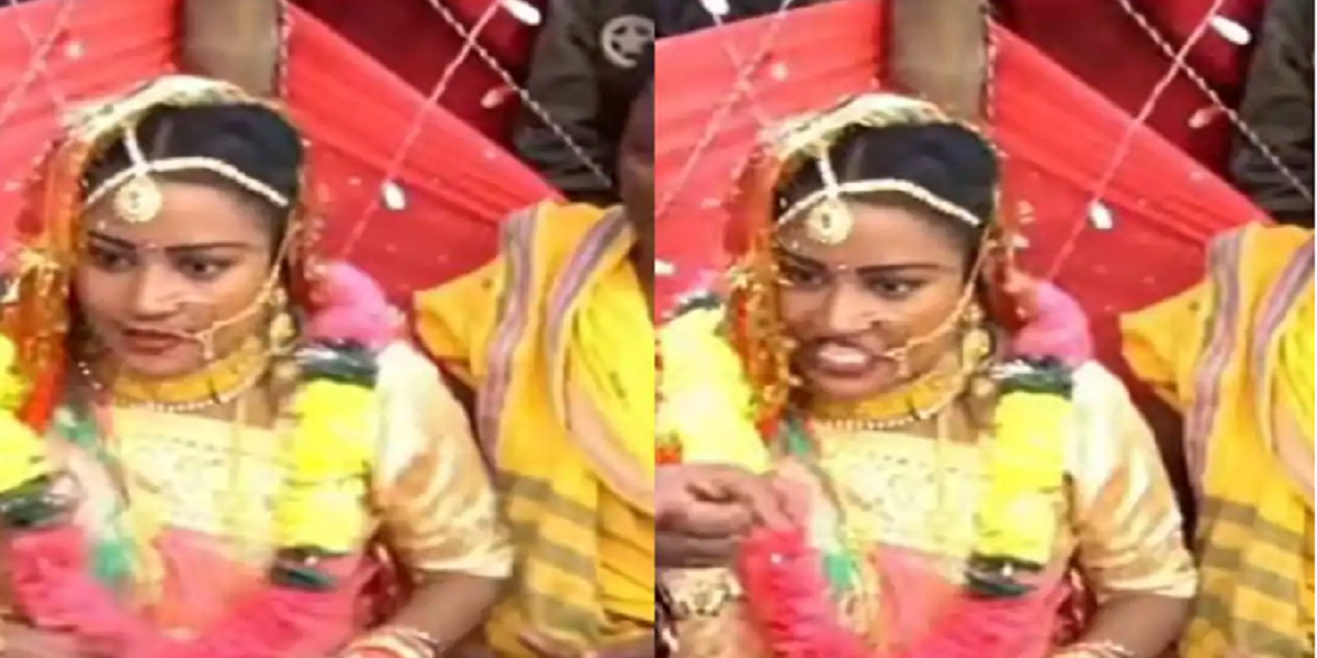 India: Bride slapped the groom for chewing gutka during wedding