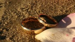 snorkeler finds lost wedding ring following a squid