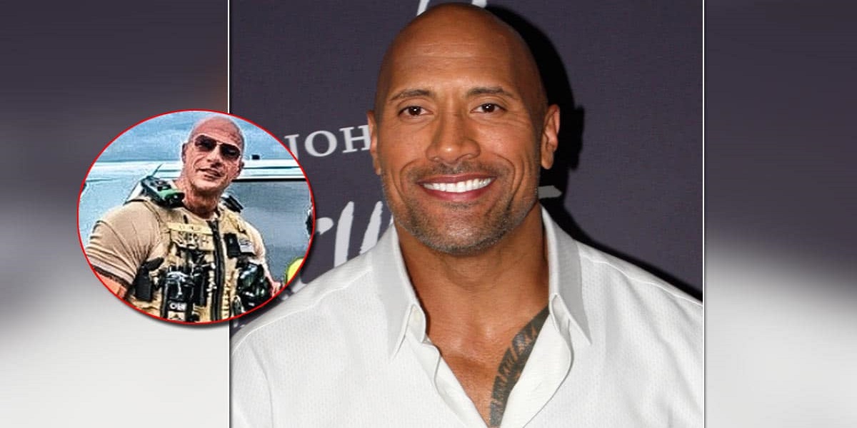 If you thought that was Dwayne Johnson 'The Rock', you're not alone