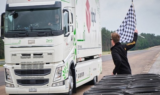 Electrified truck travels 683 kilometers on a single charge, setting a Guinness world record