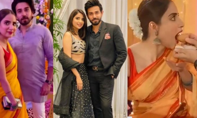 WATCH: Saboor, Ali Ansari serving major couple goals at a star-studded event