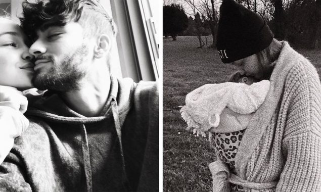 Zayn Malik & Gigi Hadid’s daughter surrounded by gifts in new birthday photos