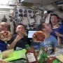 International Space Station: Astronauts eat floating pizza in space, watch video