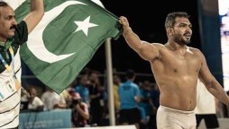 Inam Butt wins gold medal at World Beach Wrestling 2021