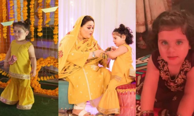 WATCH: Amal dressed in this cute gharara at khala’s Mayun will melt your heart