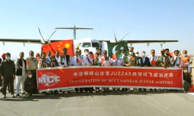 Juzzak airport in Balochistan now operating for Chinese engineers