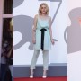 Kristen Stewart turns heads as she strutted in white high heels