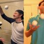 Idaho: Guy catches 35 grapes in his mouth while juggling
