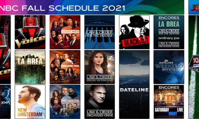 Take a look at the whole NBC fall 2021 television schedule