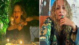 Did you know the actress’s hair caught fire while cutting the birthday cake?
