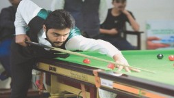 Haris Tahir qualifies for the semi-final in Asian Snooker Championship