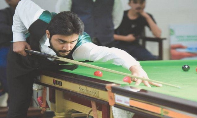 Haris Tahir qualifies for the semi-final in Asian Snooker Championship