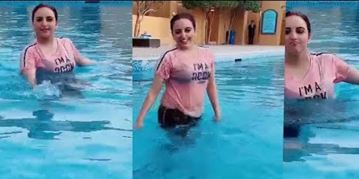 Throwback: Hareem Shah viral swimming videos