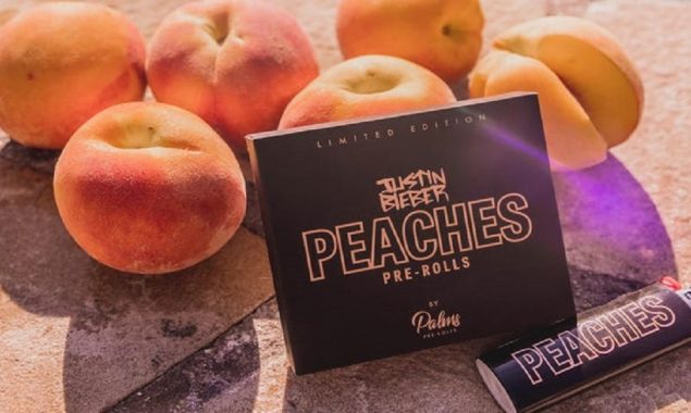 Justin Bieber enters the cannabis business to celebrate "Peaches"