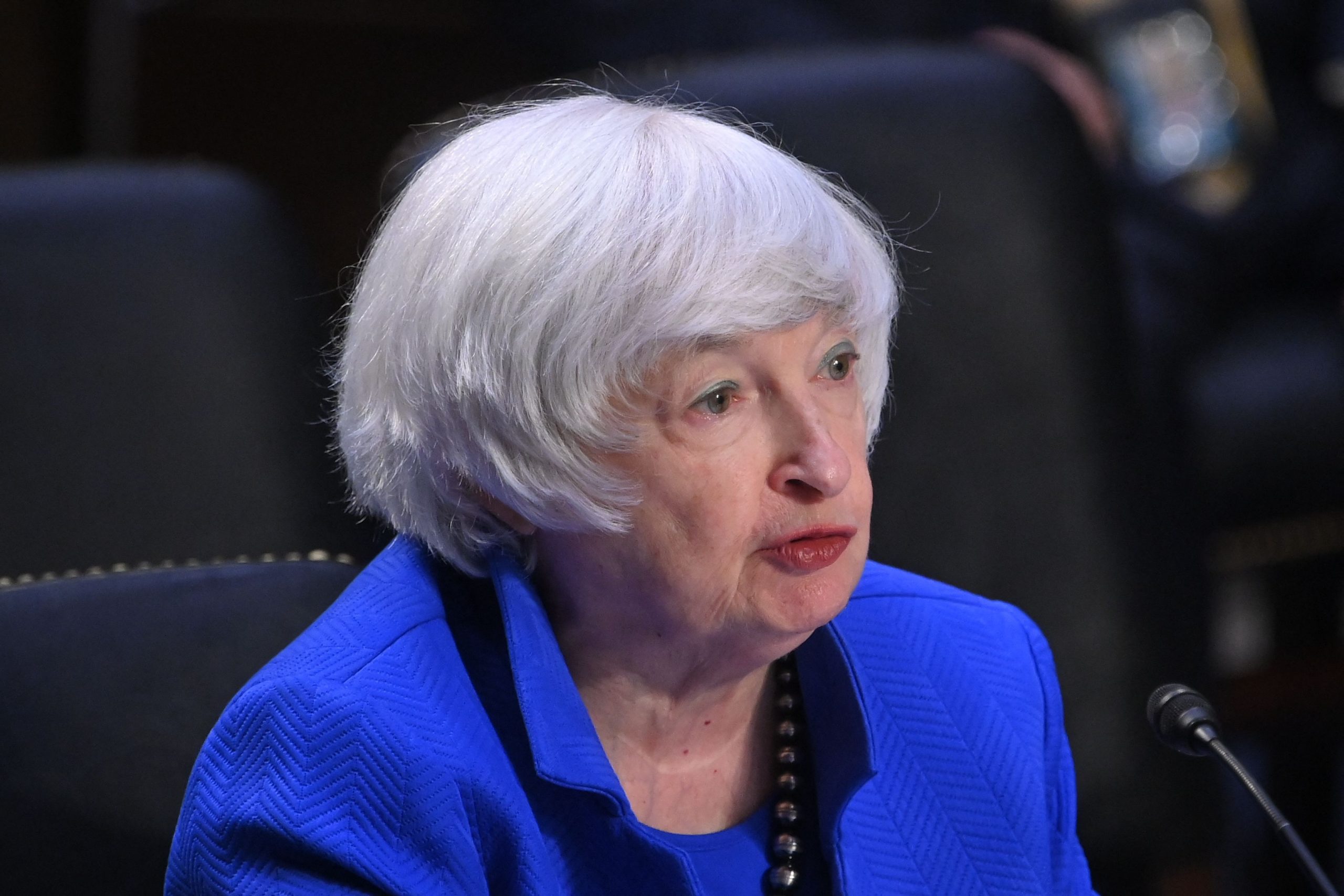 US Treasury Secretary Janet Yellen said the economy is recovering, but the rebound is "fragile"