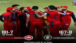 National T20 Cup: Northern beats Khyber Pakhtunkhwa by 14 runs