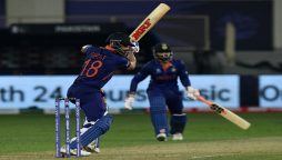 Afridi shines but Kohli guides India to 151-7 at T20 World Cup