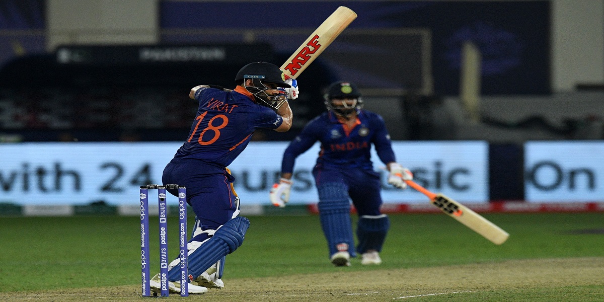 Afridi shines but Kohli guides India to 151-7 at T20 World Cup