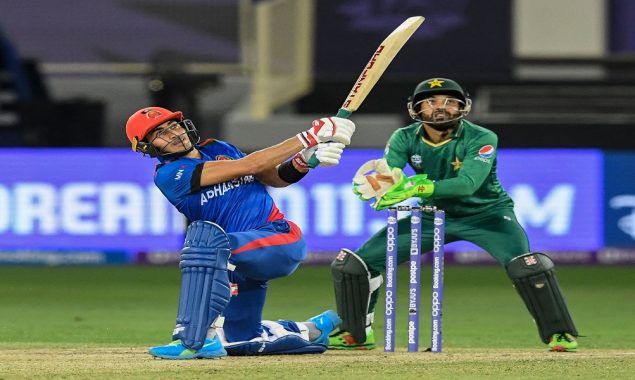 Nabi, Naib lead Afghanistan to 147-6 against Pakistan