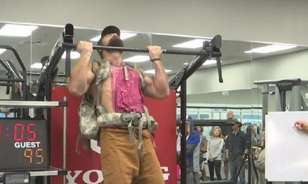 Alabama guy unofficially breaks the world record for chin-ups