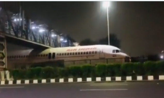 Viral: Air India aircraft stuck under the bridge near Delhi airport