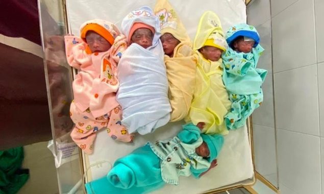 Mother gives birth to seven babies in Abbottabad