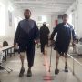 Afghan young man loses leg by stray bullet, seeks rehabilitation