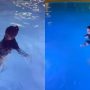 WATCH: Little Amal Muneeb seen flapping her feet in swimming pool