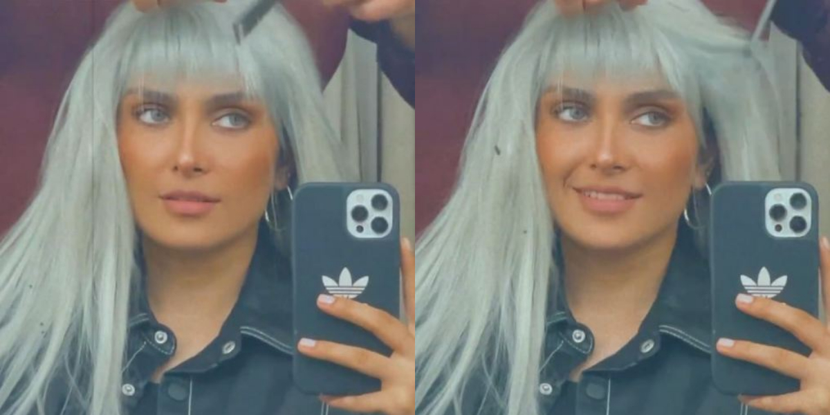 Ayeza Khan new hair look