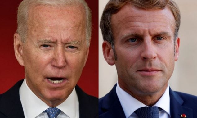 Biden and Macron discuss ‘stronger’ European defence