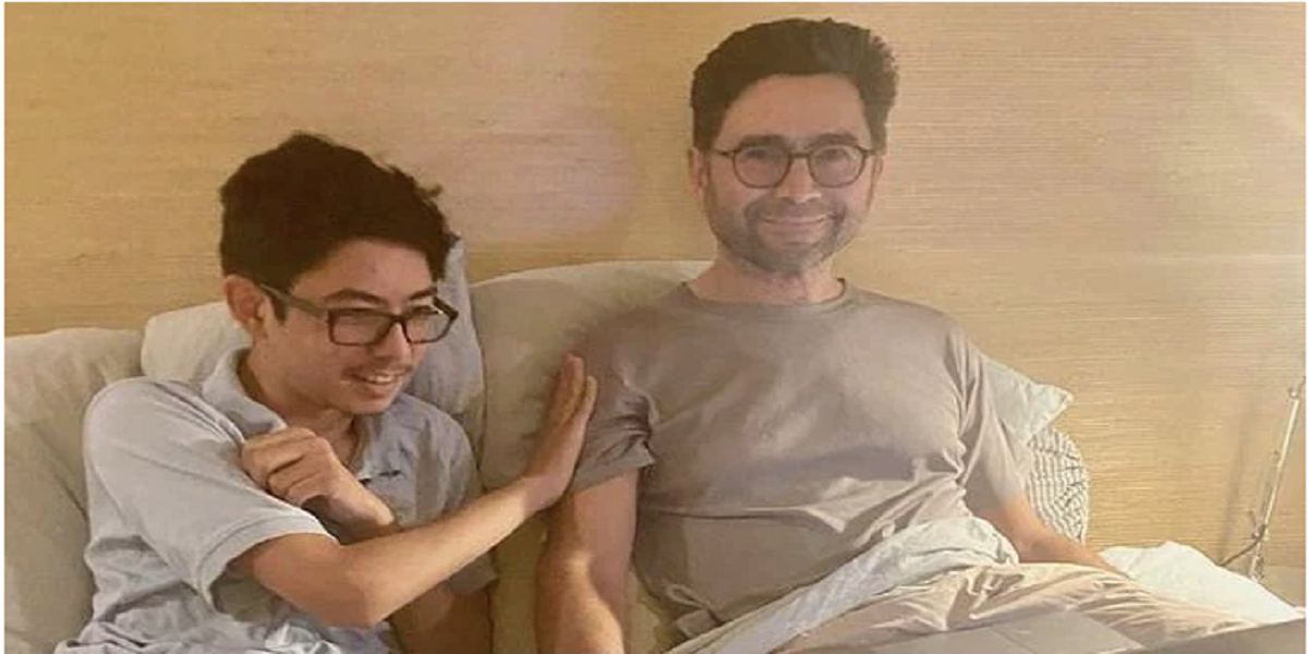 Laureate and his son Luca Just won this year Noble Medicine Prize