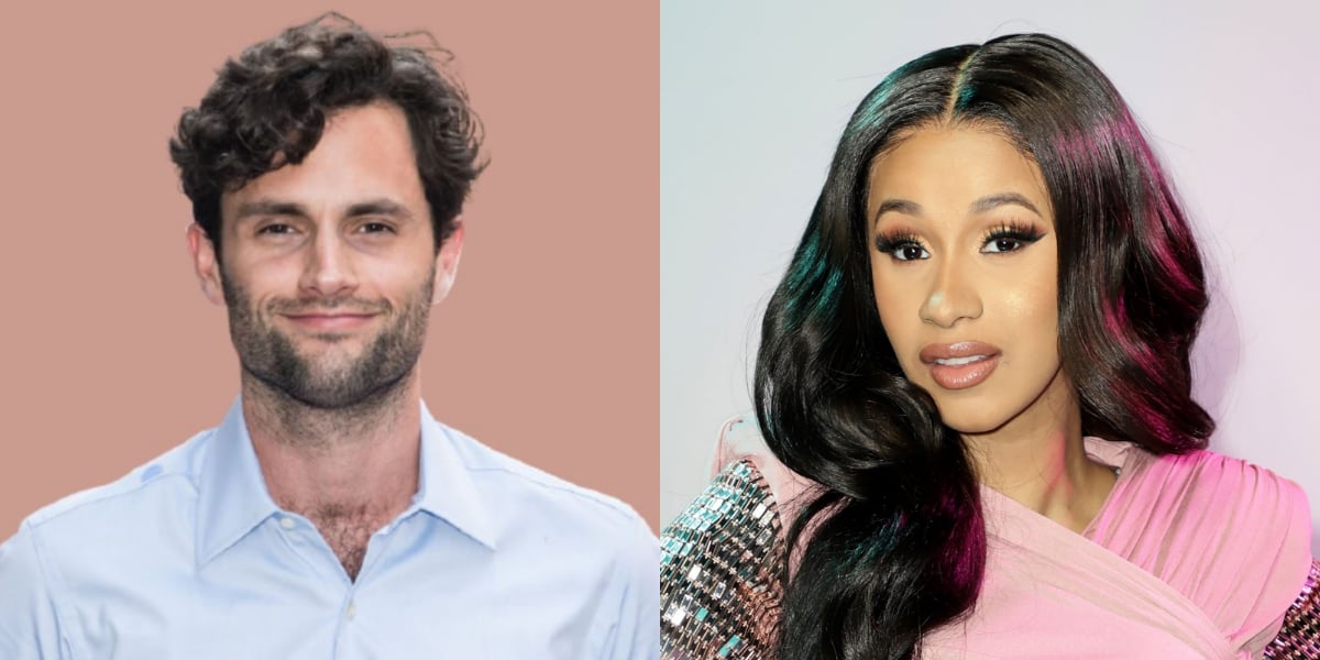 Penn Badgley Cardi B