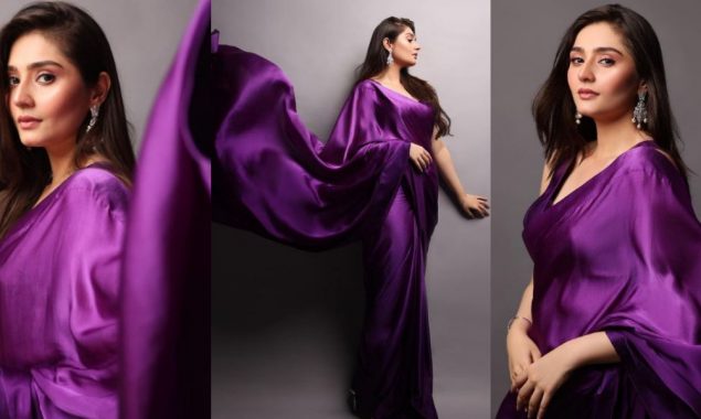 Dur-e-Fishan oozes elegance, glamour in this silk saree, see pictures!
