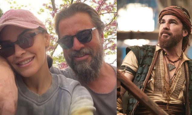 Engin Altan’s wife Neslisah Duzyatan hails his acting skills in ‘Barbaroslar’