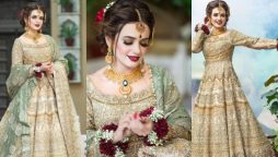 Sumbul Iqbal in thi regal bridal outfit