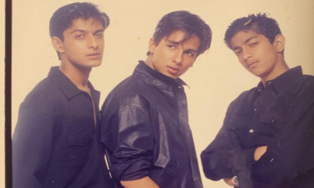 Shahid Kapoor poses in an old photo with Vatsal as fans compare them with BTS