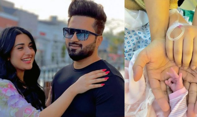 Falak Shabbir pays tribute to Sarah Khan following the birth of their daughter