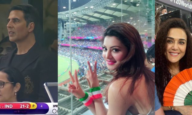 Indian celebrities spotted during T20 World Cup match between PAK vs IND