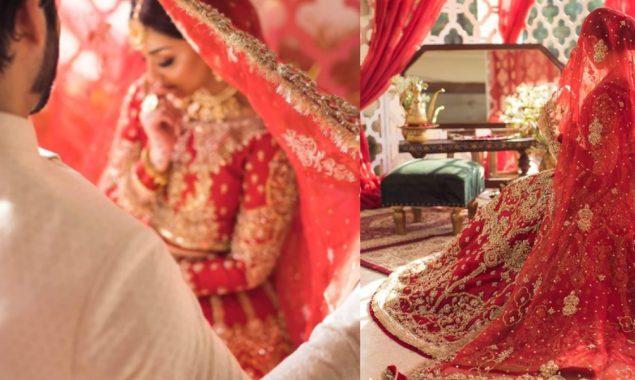 Alizeh Shah looks stunning in latest bridal shoot