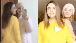 Hareem Shah dancing in a hotel room with Sundal Khattak, watch video