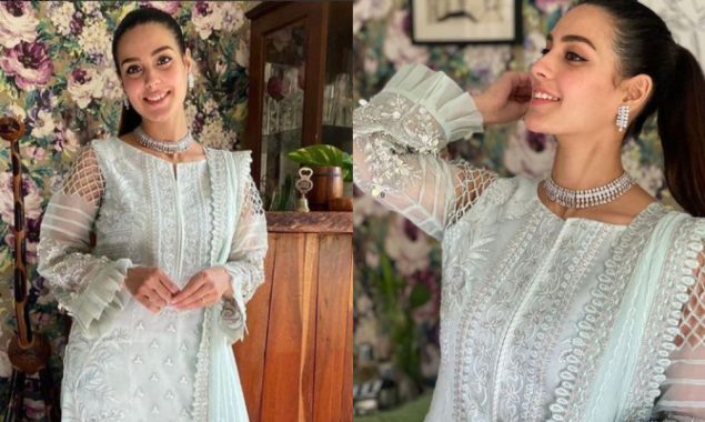Iqra Aziz is back in the spotlight from mommy duties