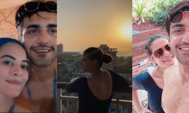 Minal & Ahsan shares their honeymoon moments from Dubai