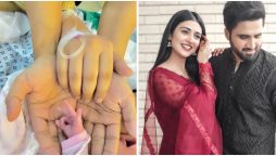 Falak Shabir, Sarah Khan welcome their baby girl