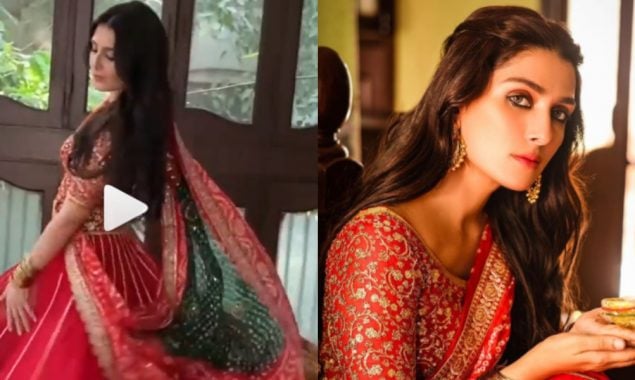 Ayeza Khan shows off her dance moves on Deepika Padukone’s ‘Ram Leela’