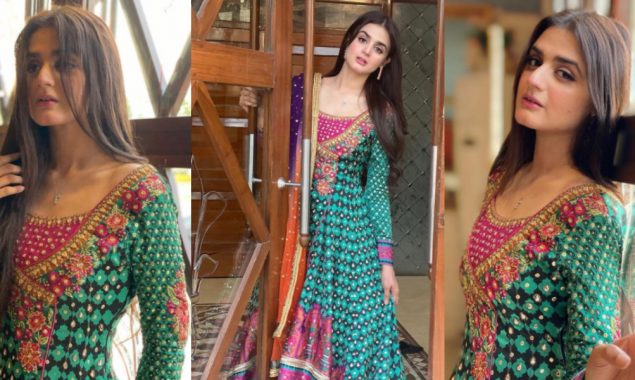 Hira Mani shows us how to pump elegance in a desi outfit
